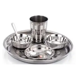 Steel-Thali-Set