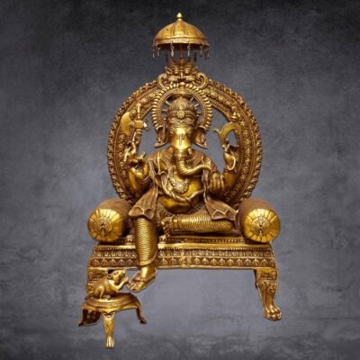 Brass Statue Of God