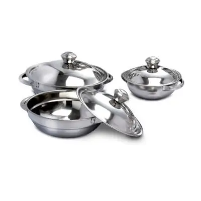 Steel Serving Dishes